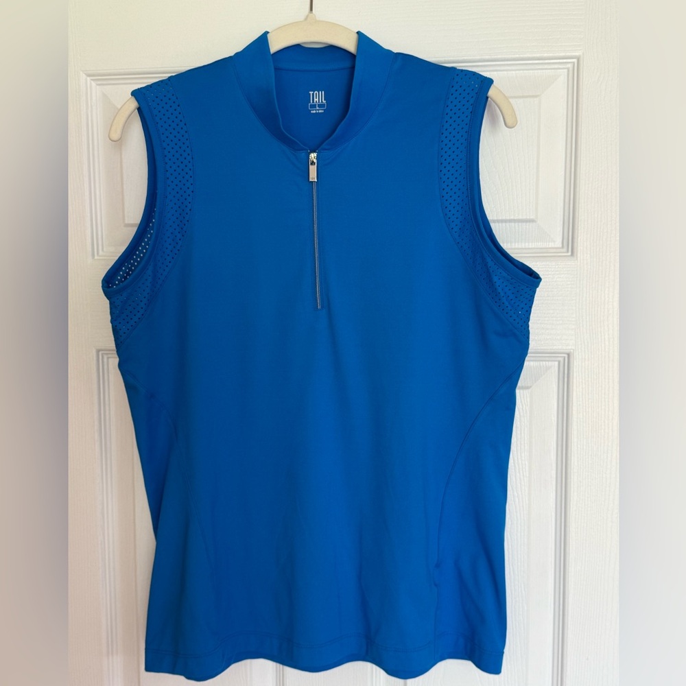 Tail Activewear Sleeveless Golf Shirt -L